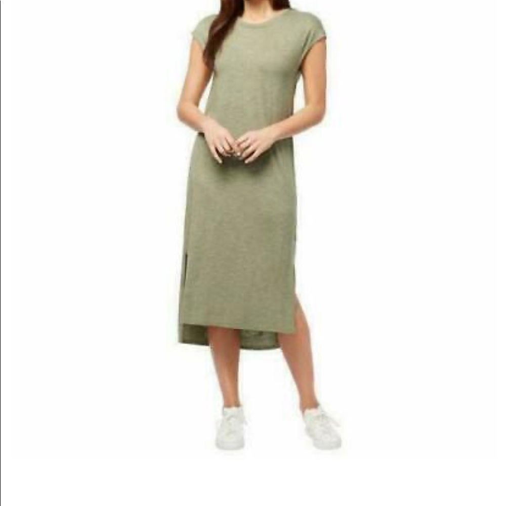 Jessica Simpson Women's Dress Midi Cap Sleeves Sof